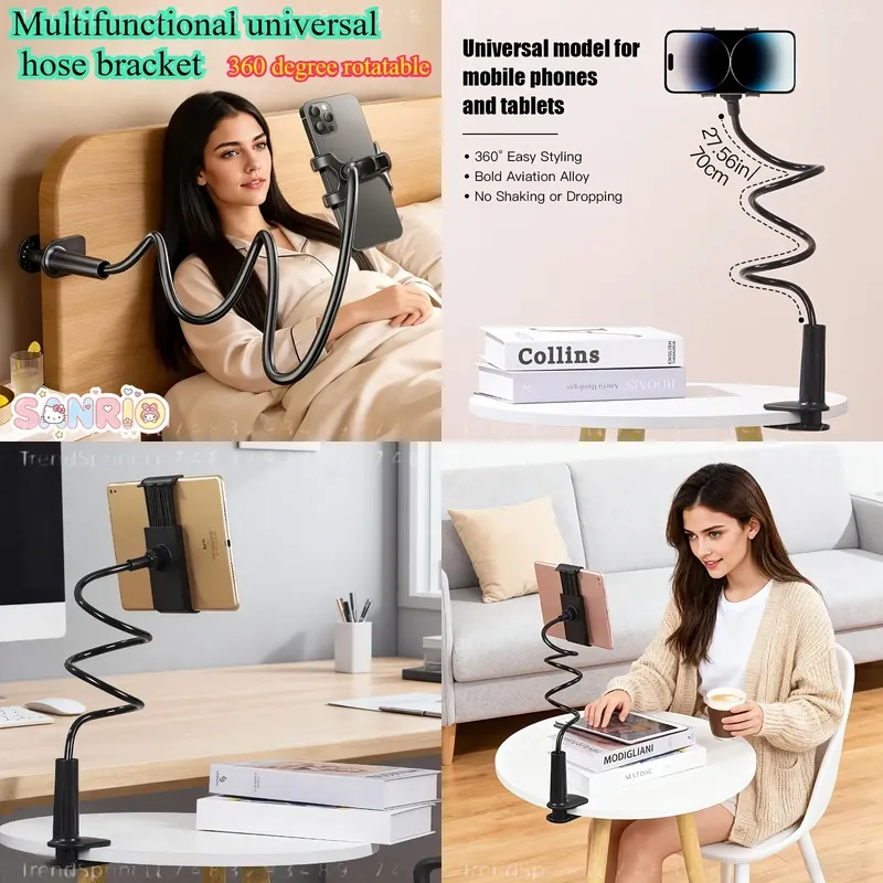 360 Degree Flexible Hose Phone - огляд і ціна Phone Holder