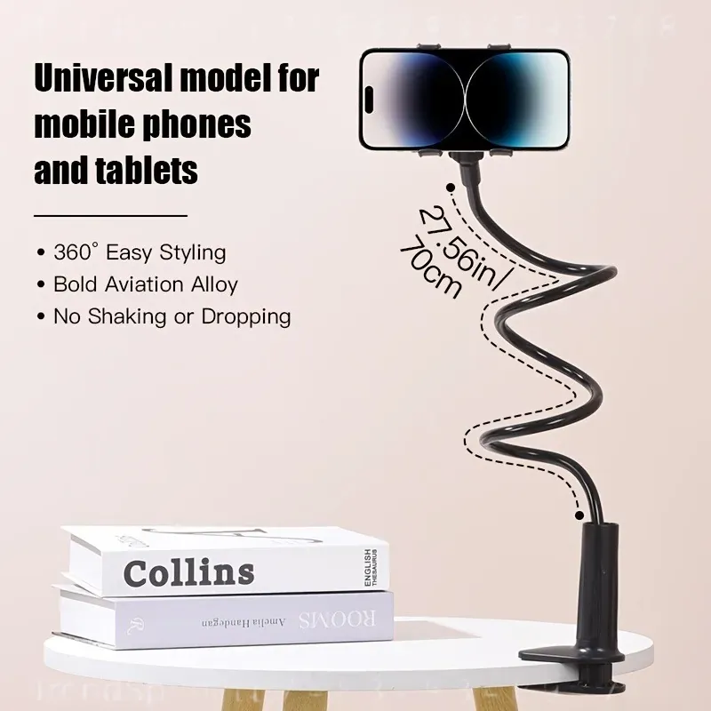 360 Degree Flexible Hose Phone - огляд і ціна Phone Holder
