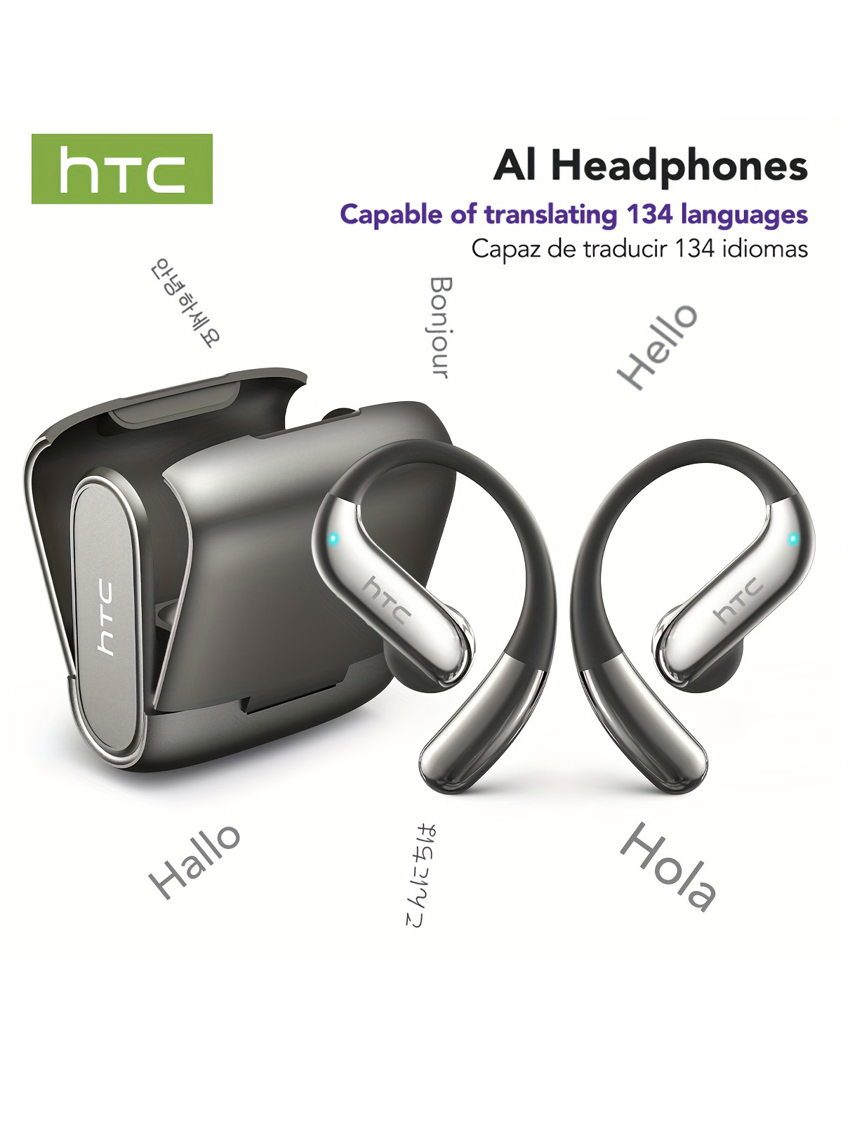 Open-ear Bluetooth Headphones  - огляд і ціна Wireless Charger