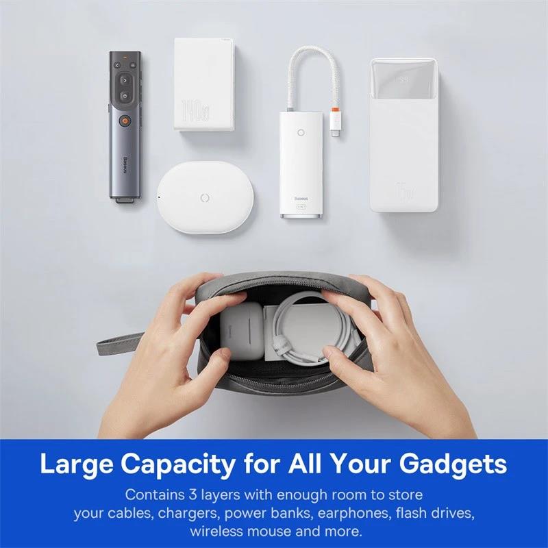 Portable Travel Storage Bag Wa - огляд і ціна Cable Organizer