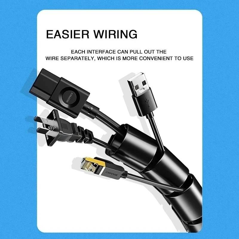 2M Long Cable Management Compu - огляд і ціна Cable Organizer