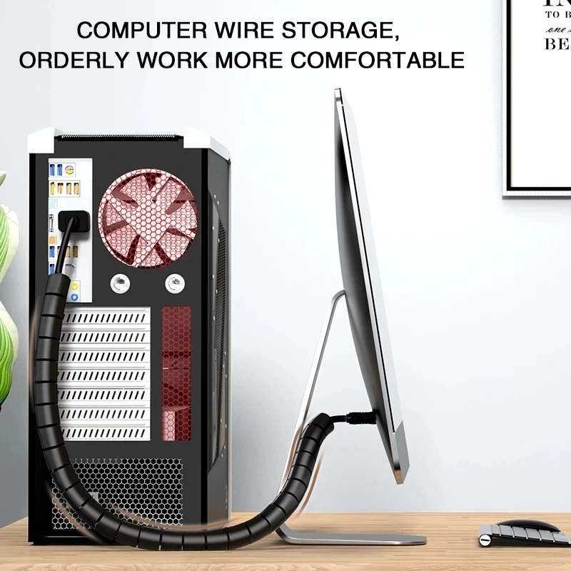 2M Long Cable Management Compu - огляд і ціна Cable Organizer