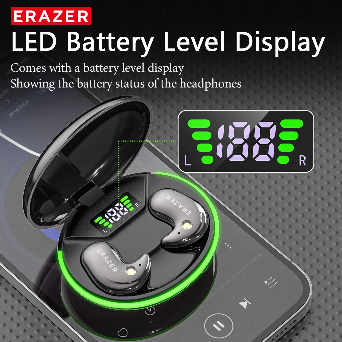 EARZER XF58 In-Ear Bluetooth H - огляд і ціна Wireless Charger